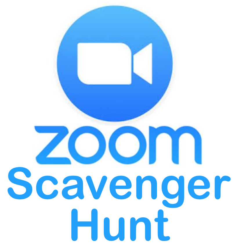 Zoom logo (blue circle with video camera icon)