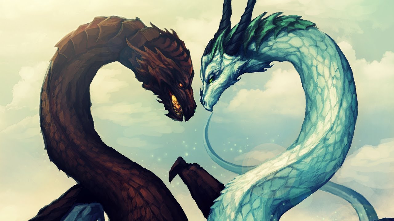 two dragons