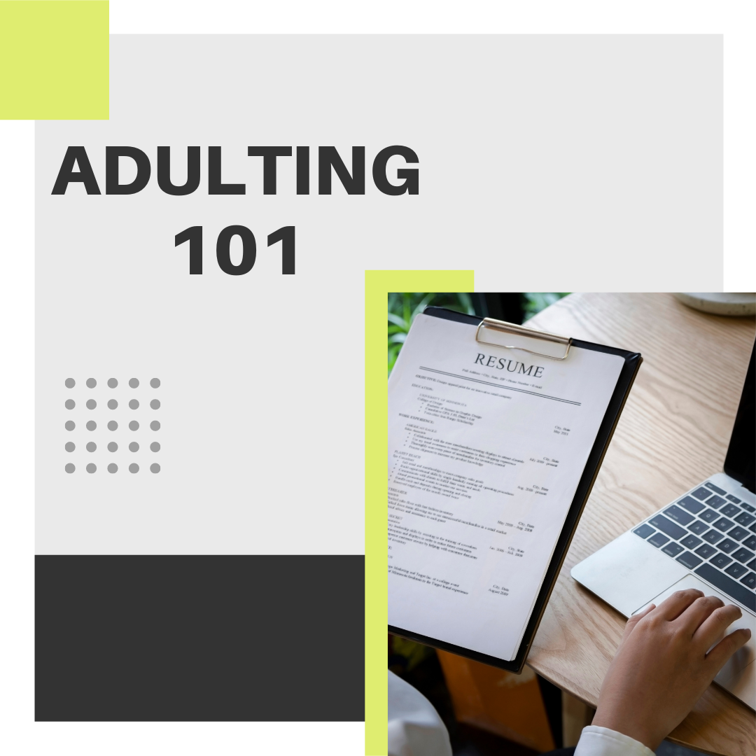 Adulting 101 event image