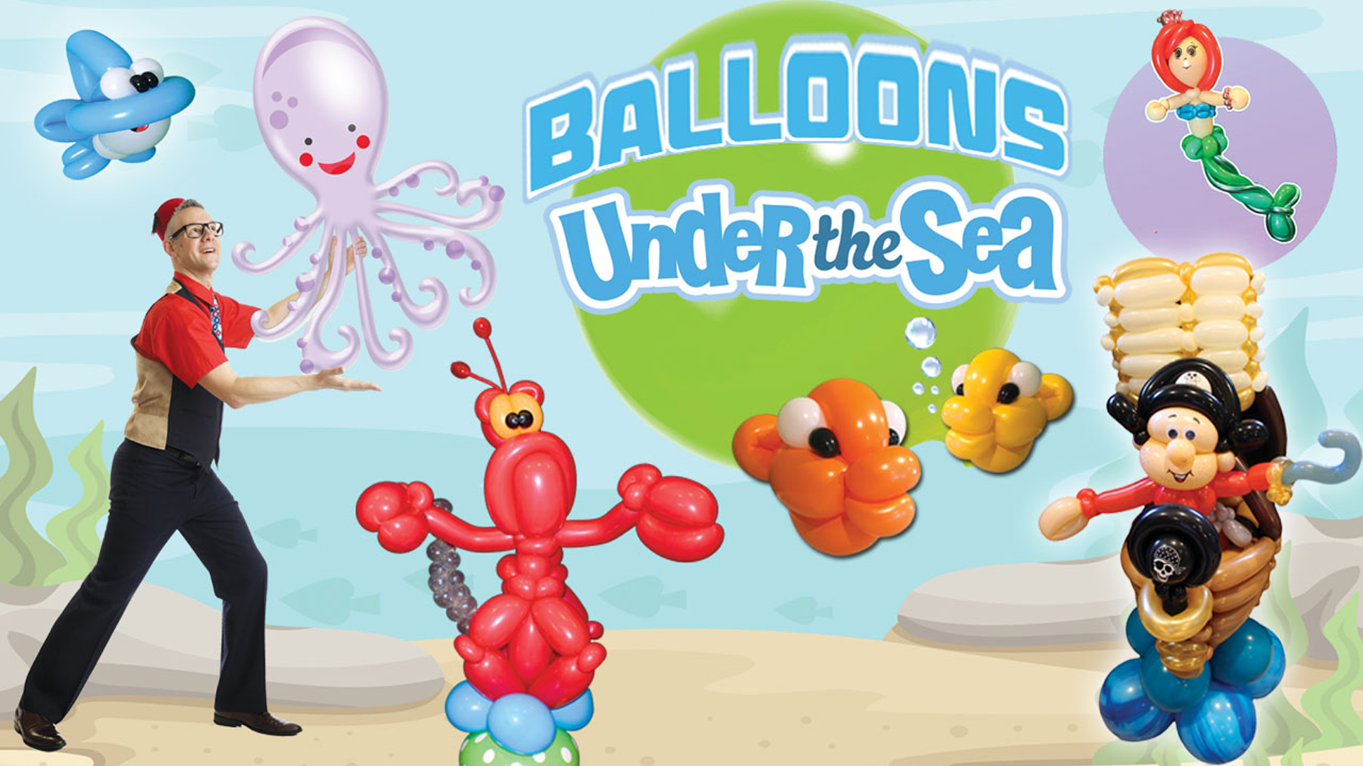 sea creature balloons