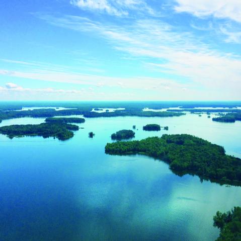 Beautiful waterways of Wisconsin