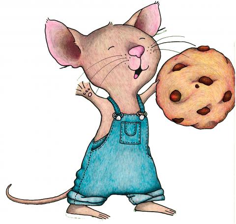 If you give a mouse a cookie illustration