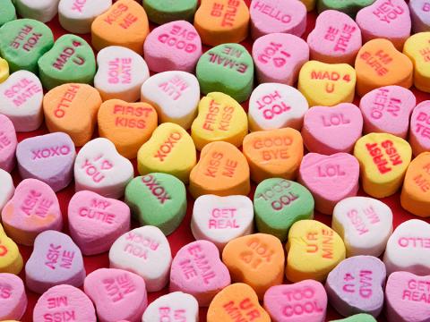 candy conversation hearts