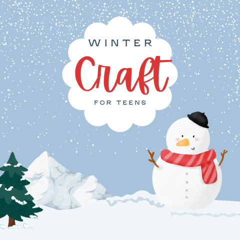 Winter craft for teens event image