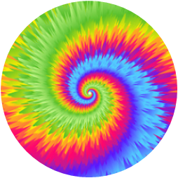 tie dye swirl