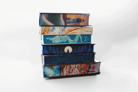 painted book edges