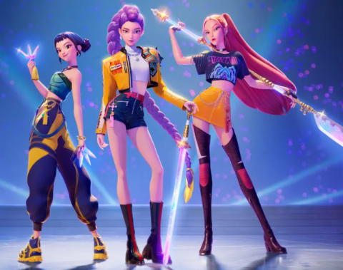 huntr/x from k-pop demon hunters