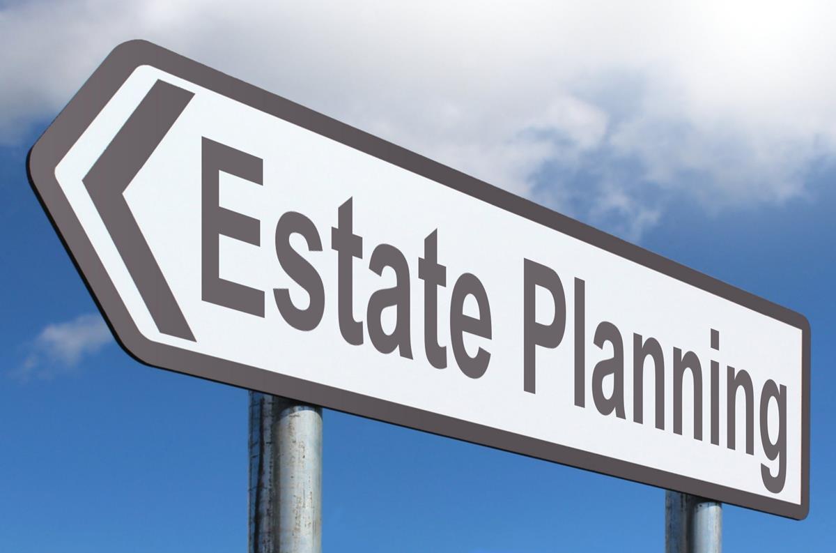 estate planning sign