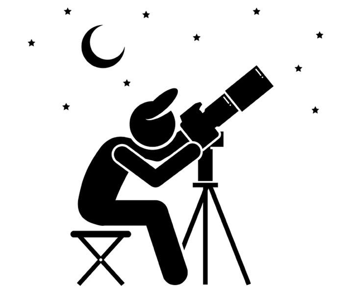 Man with Telescope