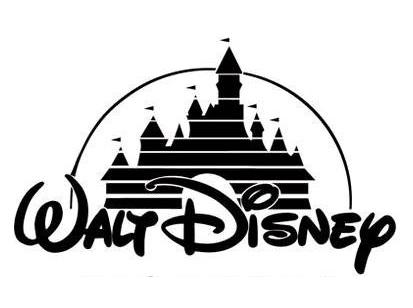 black disney castle logo