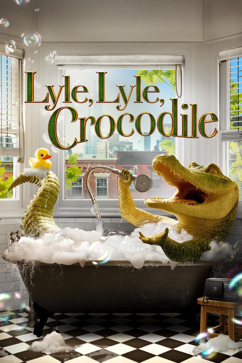 lyle lyle crocodile movie poster