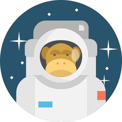 Monkey astronaut