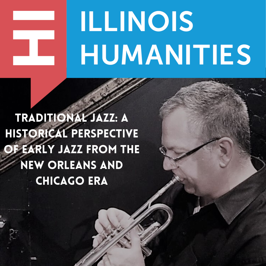 John Cooper playing trumpet by Illinois Humanities